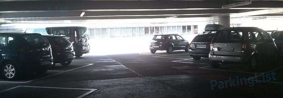 Innenanischt 1 - Parkhaus Osterstr Hannover 