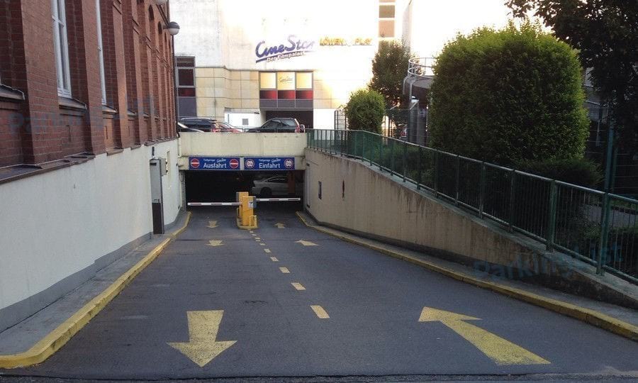 Zufahrtsansicht 1 - Parkhaus City Passage Bielefeld 