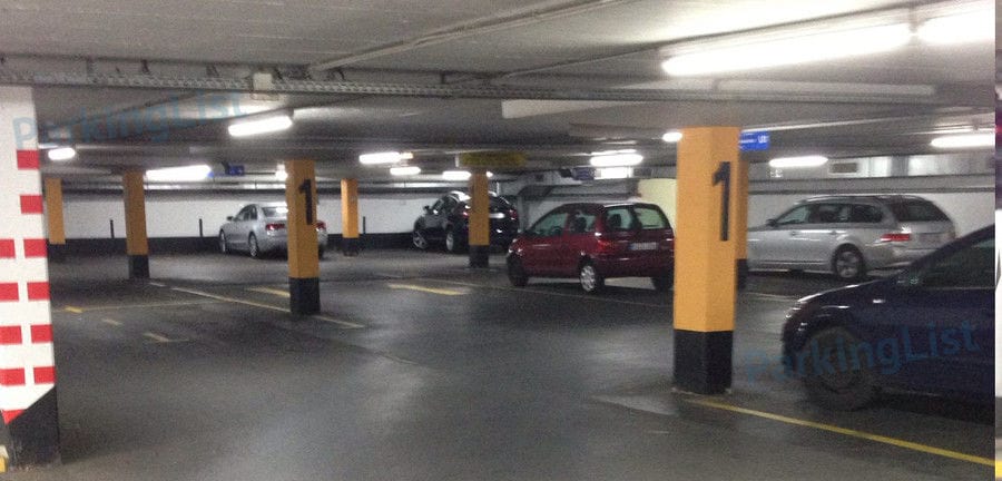 Innenansicht 1 - Parkhaus City Passage Bielefeld 