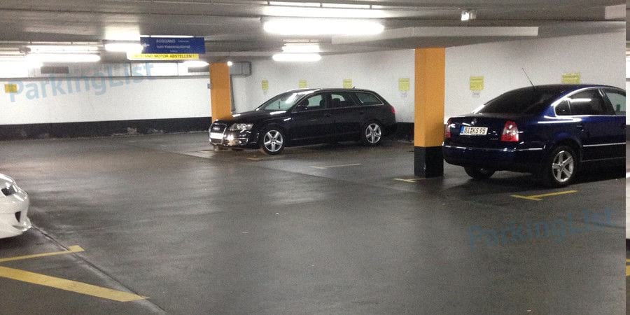 Innenansicht 2 - Parkhaus City Passage Bielefeld 