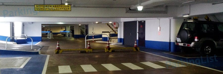 Innenansicht 1 - Parkhaus Ostertor Kulturmeile Bremen 