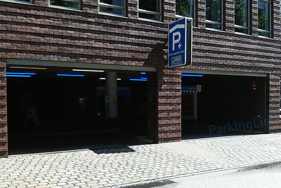 Außenansicht-2-Parkhaus Deutsch Japanisches Zentrum Hamburg 