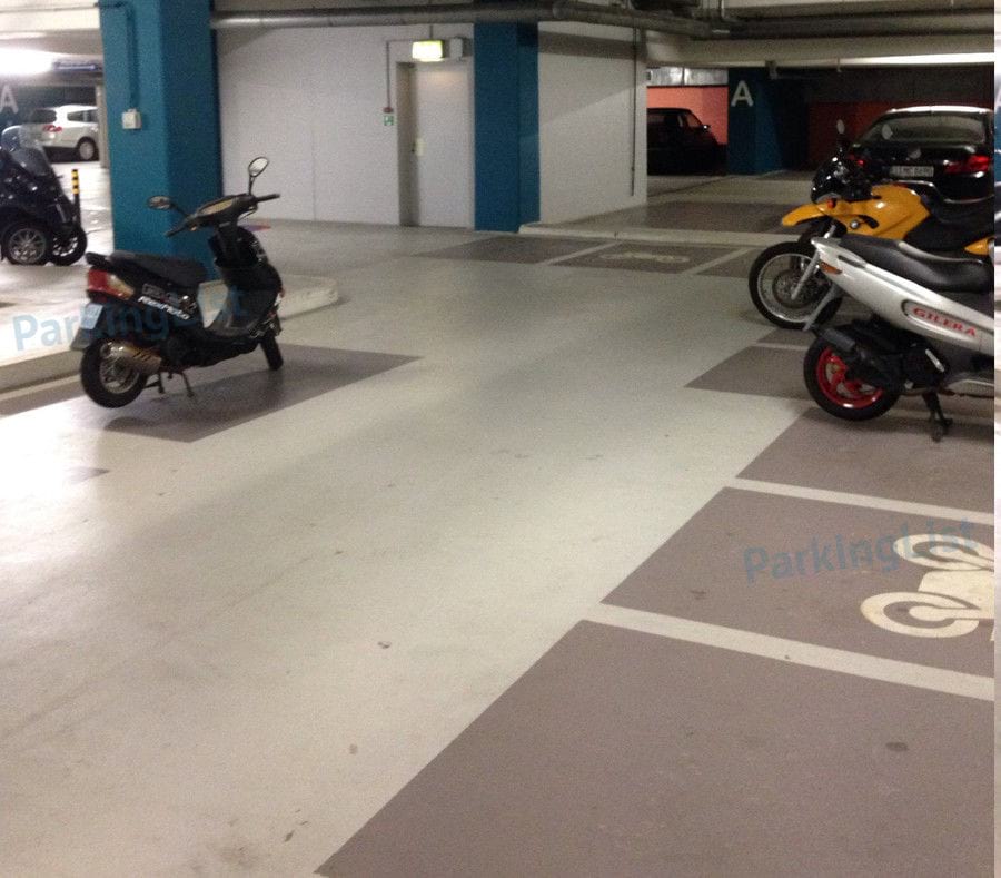 Innenansicht 1 - Tiefgarage Neues Rathaus Bielefeld 