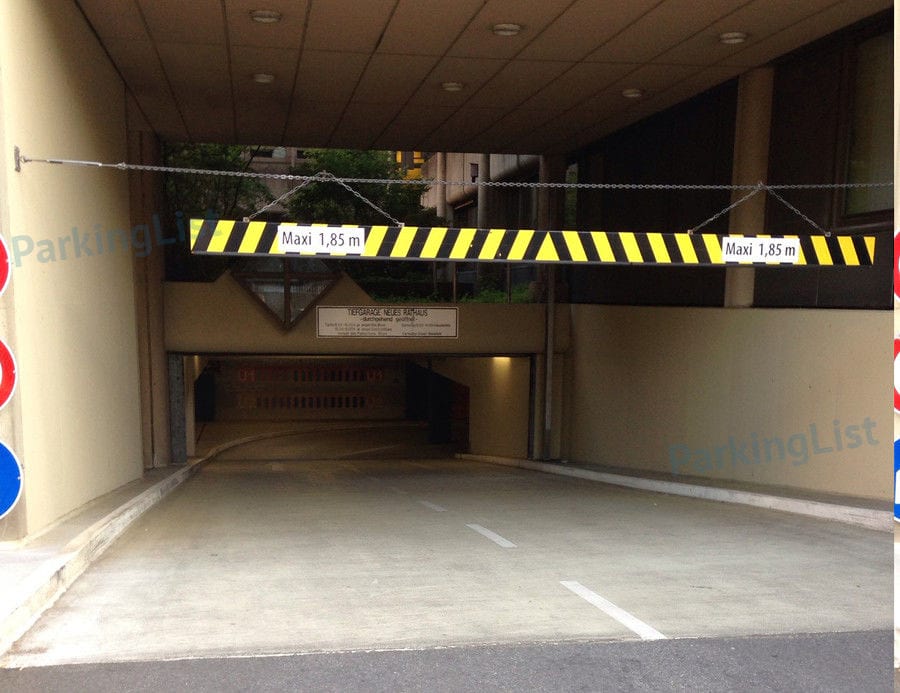 Außenansicht 2 -Parkhaus Willi Brandt Platz Bielefeld 