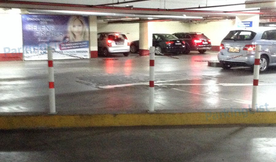 Innenansicht 3 - Parkhaus Schiller Galerie Dresden 