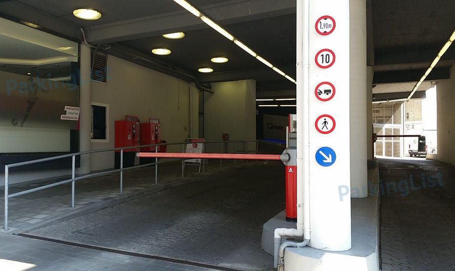 Einfahrt-Parkhaus Eggerstedtstrasse 4 Kiel 