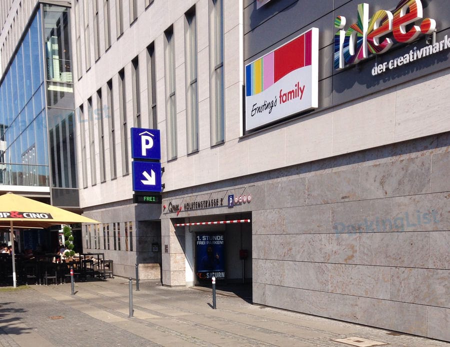 Außenansicht-2-Parkhaus Holstenstrasse 1 11 Kiel 