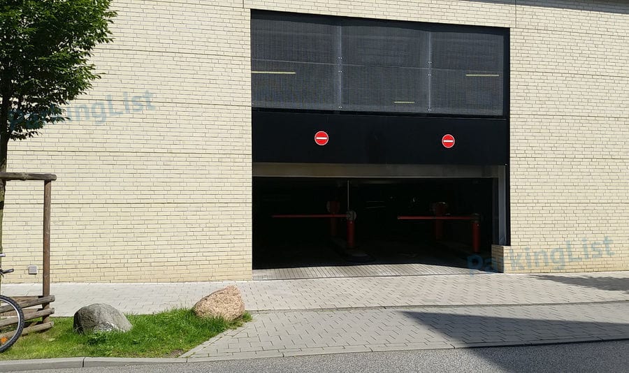 Außenansicht-3-Parkhaus Quer Passage Kiel 