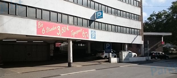 Außenansicht 1 - Parkhaus Hofkamp Wuppertal 