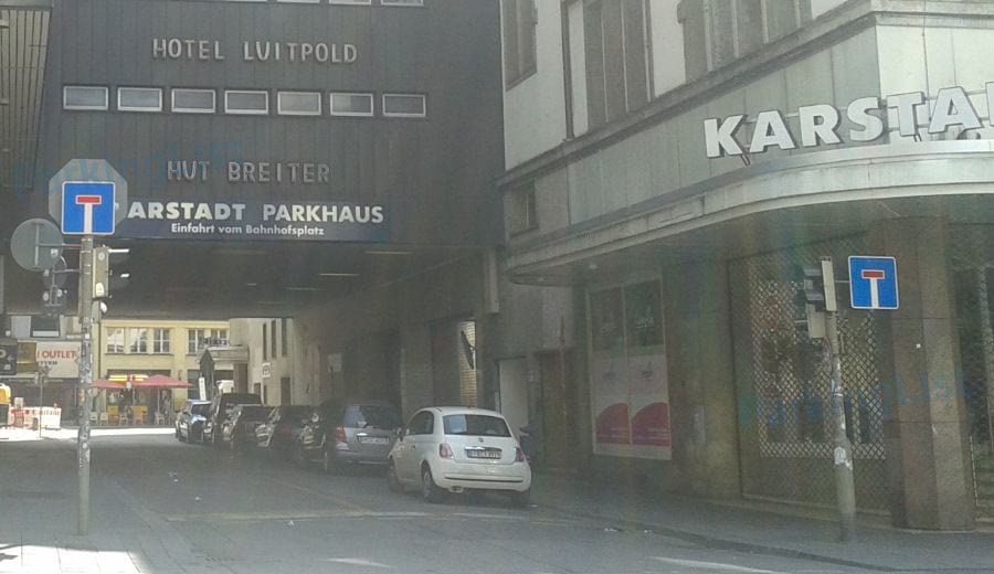 Außenansicht-2-Parkhaus Karstadt Bahnhofplatz München 