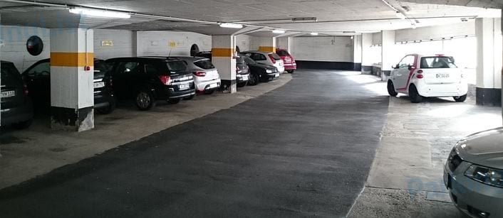 Innenansicht - Parkhaus Hofkamp Wuppertal 