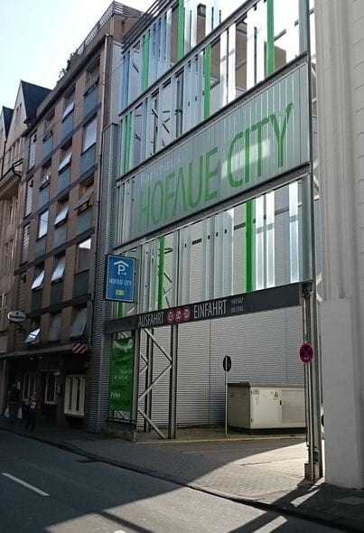 Außenansicht 2 - Parkhaus Hofaue City Wuppertal 