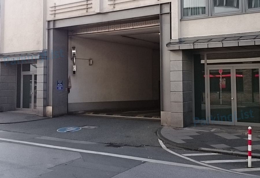 Ausfahrt - Parkhaus City Arkaden Wuppertal 