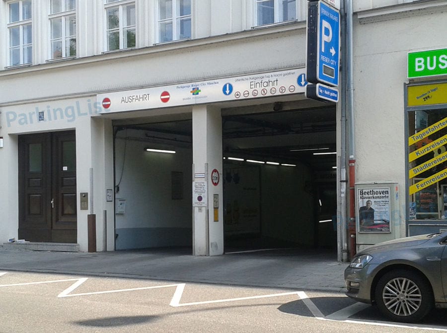 Außenansicht-1-Parkhaus Rieger City Muenchen 