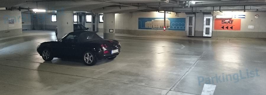 Innenansicht 1 - Parkhaus Magdeburger Haus Karlsruhe 