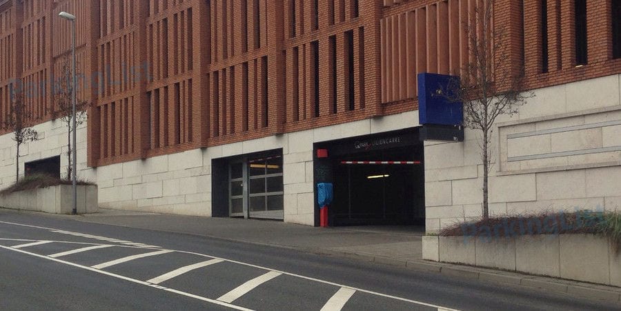 Außenansicht - Parkhaus Bahnhofsplatz 3 Wiesbaden 