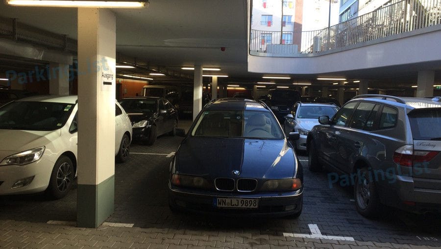 Innenansicht 2 - Parkhaus Hengstenberg Areal Esslingen am Neckar 