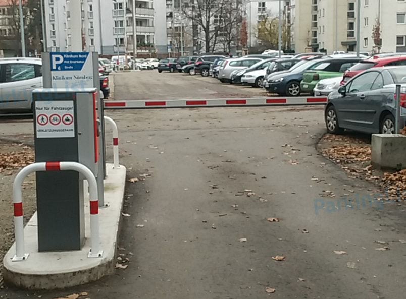 Parkplatz Klinikum Nord P4 Prof.ErnstNathanStrasse Nürnberg