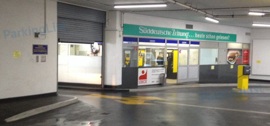 Innenansicht 2 - Parkhaus Ludwigstr Augsburg 