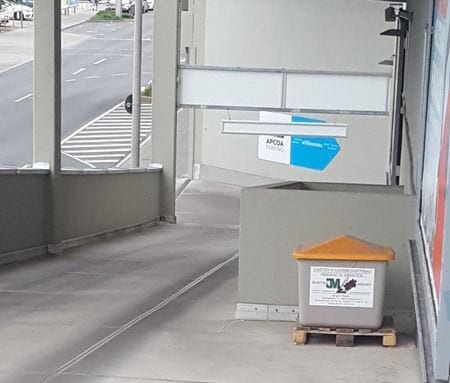 Auffahrt - Parkhaus Marktkauf Fuerth 