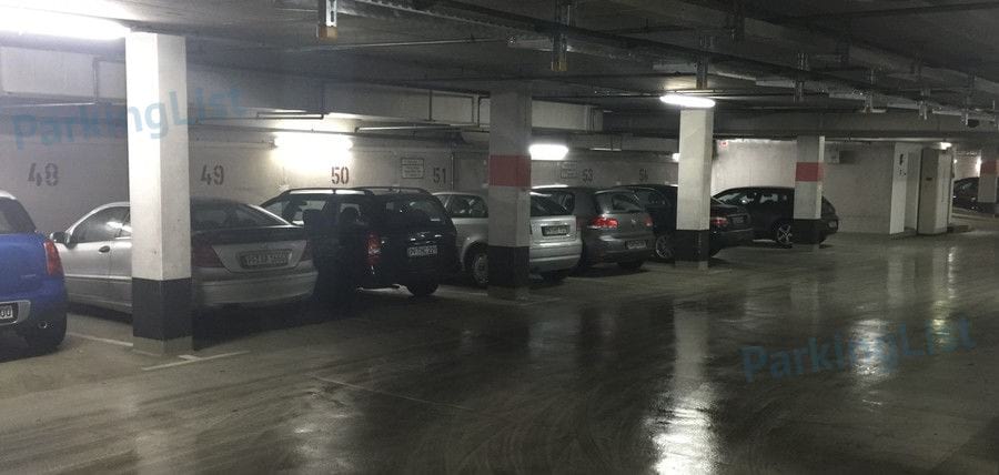 Innenansicht 1 - Parkhaus Stadttheater Pforzheim 