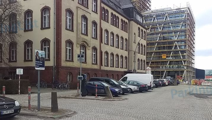 Ansicht 2 - Parkplatz Hamburger Bahnhof Berlin 