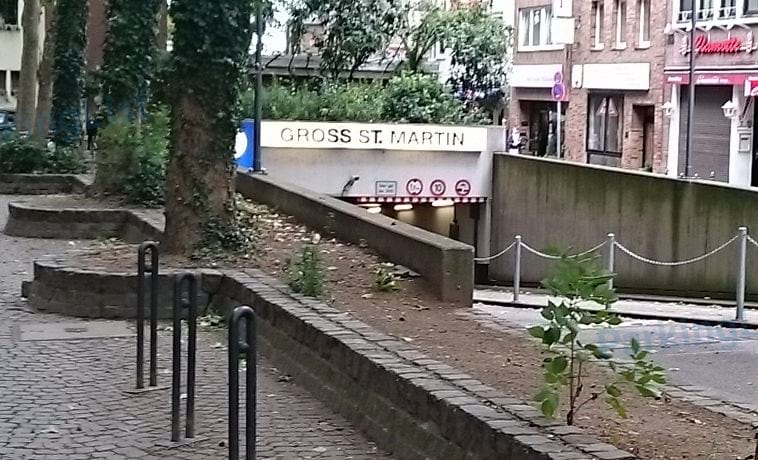 Außenansicht-2-Tiefgarage Gross Sankt Martin Koeln 