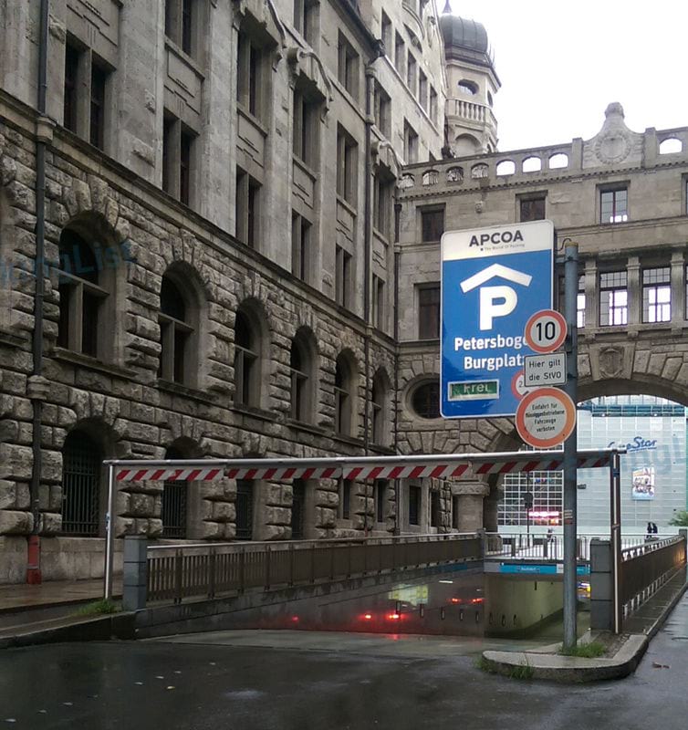 Parkhaus Burgplatz Leipzig Parken in Leipzig