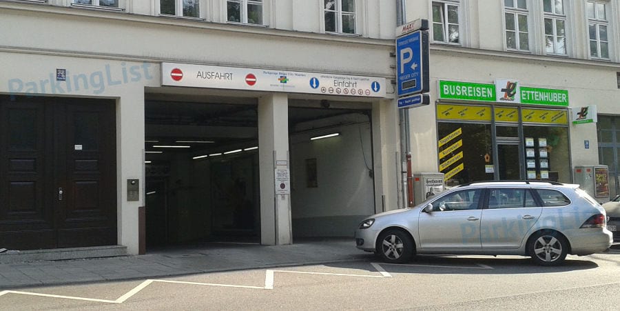 Außenansicht-2-Parkhaus Rieger City Muenchen 