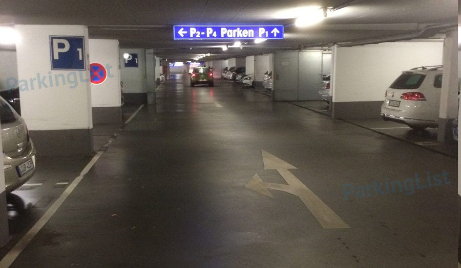 Parkhaus Promenaden Hauptbahnhof Leipzig
