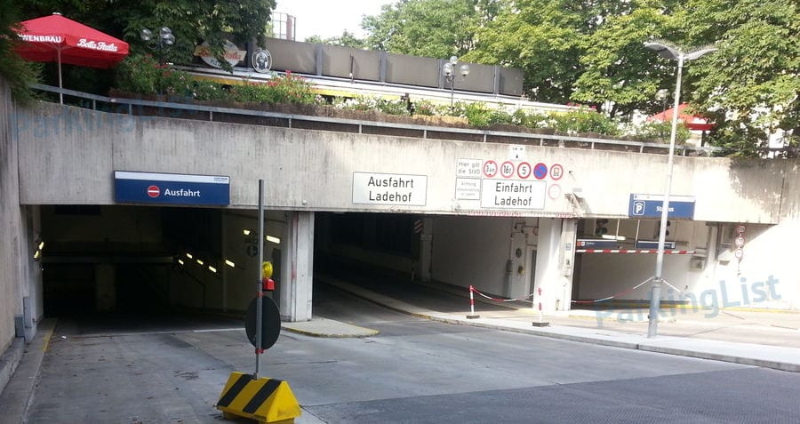 Außenansicht-2-Tiefgarage Stachus Muenchen