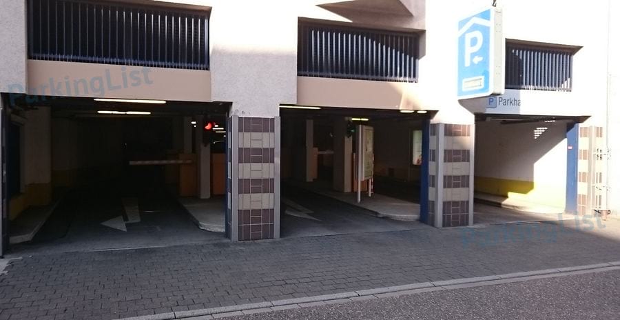 Außenansicht 2 - Parkhaus Ludwigsplatz Karlsruhe 