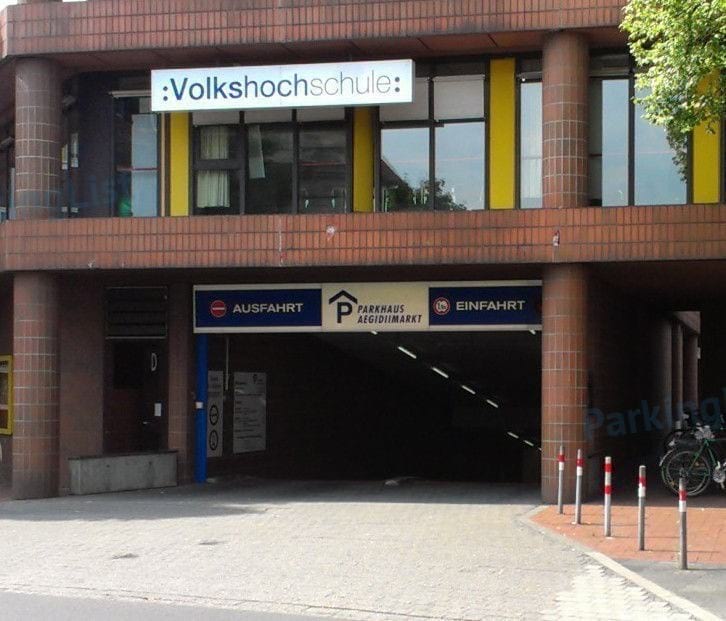 Außenansicht-2-Parkhaus Aegidiimarkt Muenster 