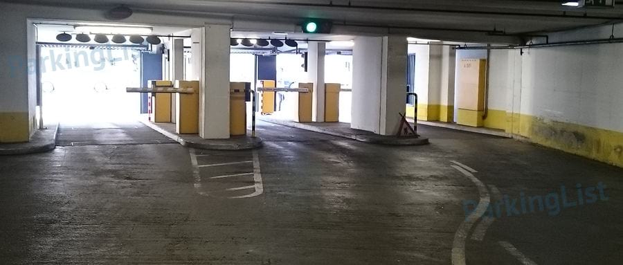 Innenansicht 1 - Parkhaus Ludwigsplatz Karlsruhe 