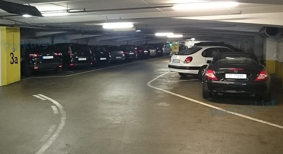 Innenansicht 2 - Parkhaus Ludwigsplatz Karlsruhe 