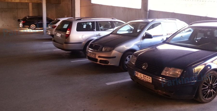 Innenansicht 2 - Parkhaus Ettlinger Tor Karlsruhe 