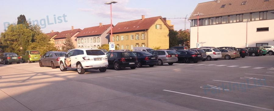 Außenansicht - Parkhaus Ettlinger Tor Karlsruhe 