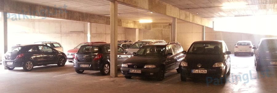 Innenansicht 1 - Parkhaus Ettlinger Tor Karlsruhe 