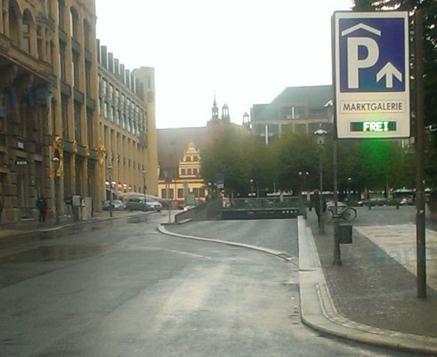 Außenansicht - Parkhaus Thomasgasse 2 Leipzig 