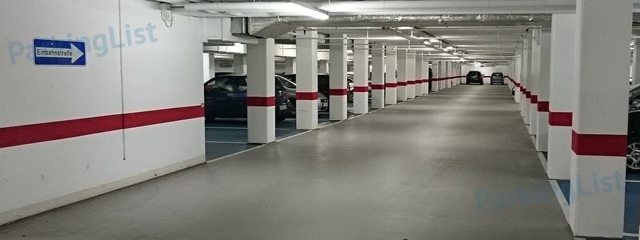 Innenansicht 3 - Parkhaus Badische Landesbibliothek Karlsruhe 