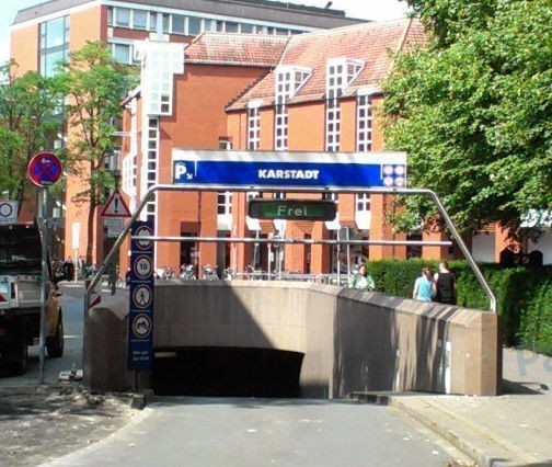 Außenansicht-1-Parkhaus Karstadt Münster 