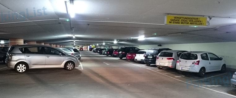 Innenansicht 3 - Parkhaus Luisenstrasse Suedstadt Karlsruhe 