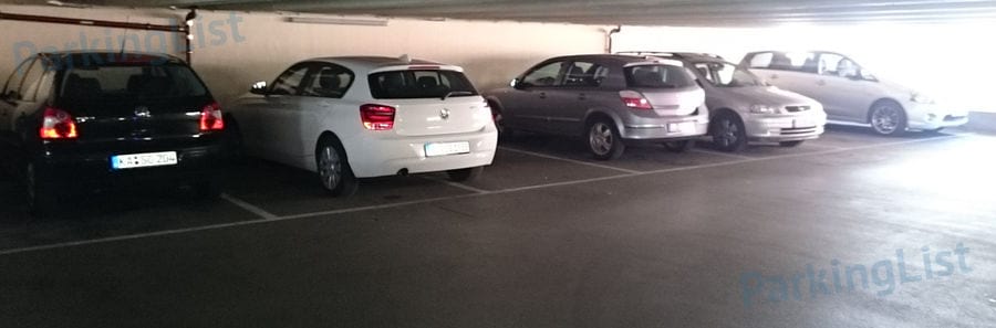 Innenansicht 1 - Parkhaus Akademiestrasse Karlsruhe 