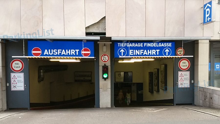 Außenansicht-1-Parkhaus Findelgasse Nuernberg 