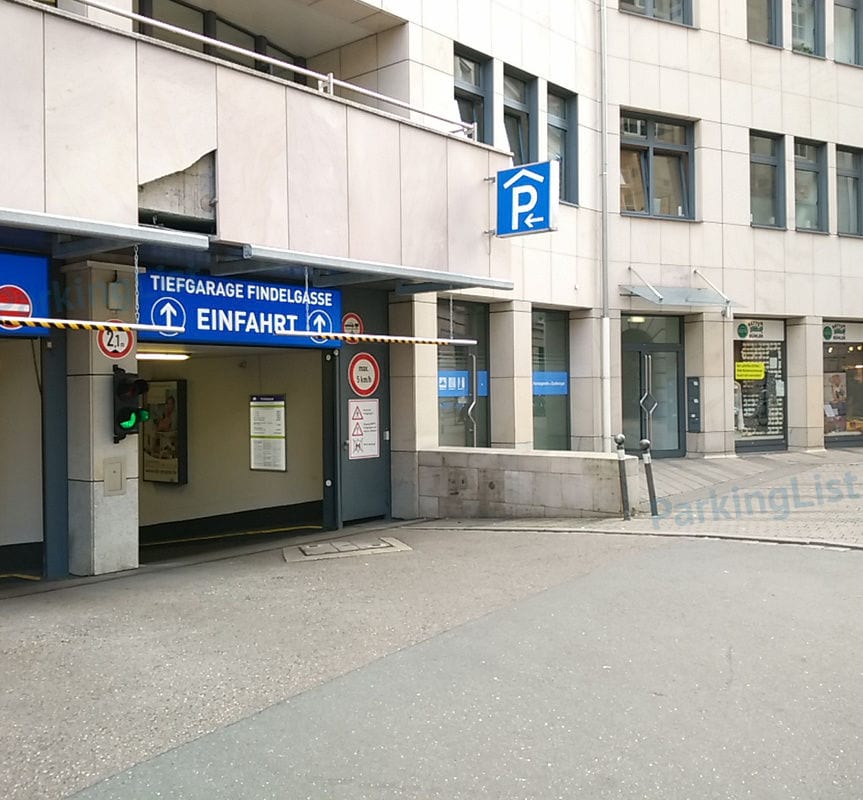 Parkhaus Findelgasse Nürnberg Parken in Nürnberg