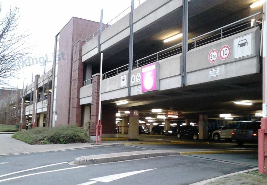 Zufahrt Parkhaus Centro Oberhausen 