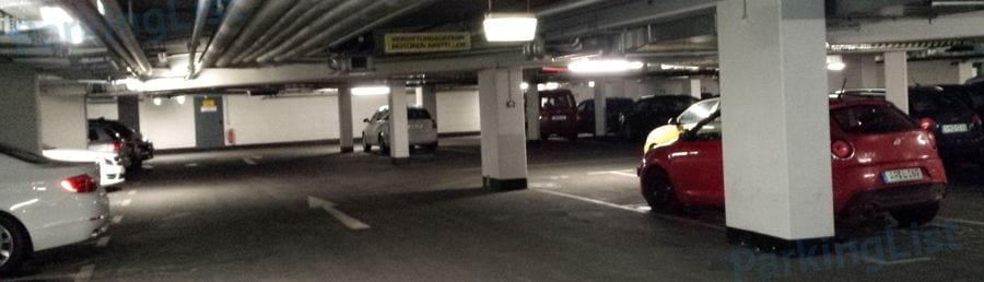 Innenansicht 1 - Parkhaus City Carree Jena 