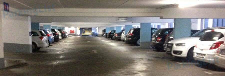 Innenansicht 1 - Parkhaus Einkaufszentrum Gelsenkirchen 