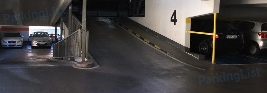 Innenansicht 2 - Parkhaus Innenstadt Tuttlingen 