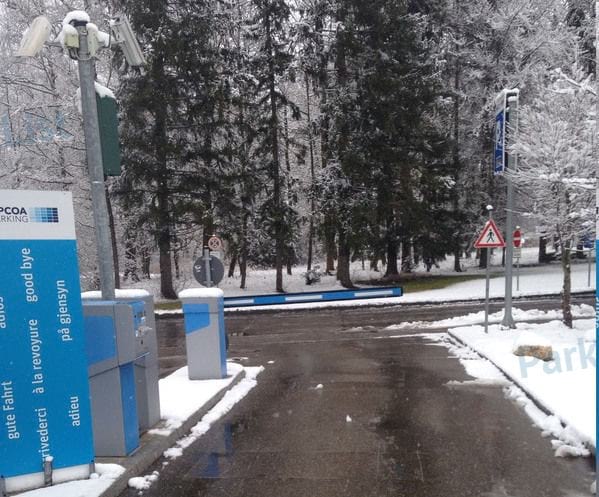 Ausfahrt - Parkhaus Klinikum Augsburg Sued Augsburg 